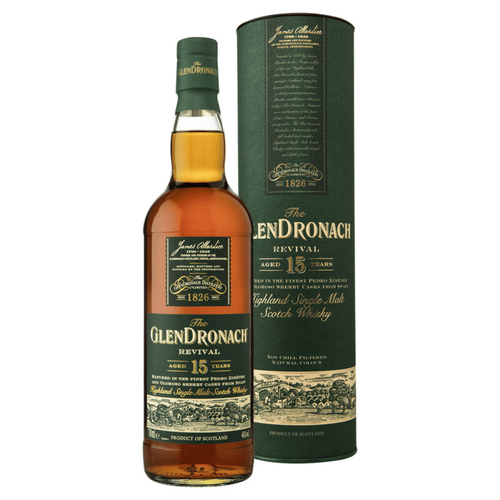 Glendronach 15 Year Old Revival Vintage Pre 2015 Single Malt Whisky