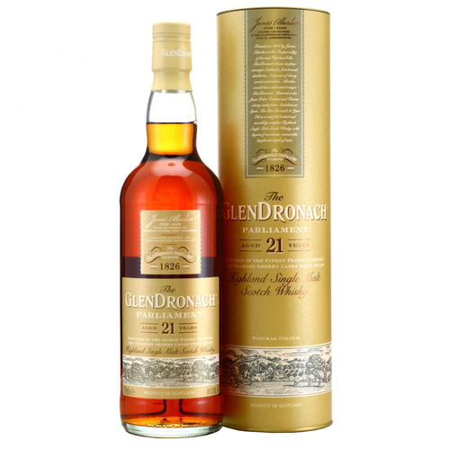 Glendronach 21 Year Old Parliament 2022 Release Single Malt Whisky