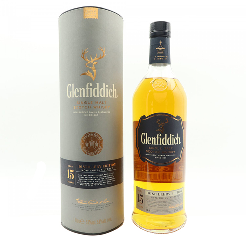 Glenfiddich 15 Year Old Distillery Edition Single Malt Whisky