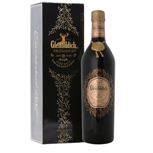 Glenfiddich 18 Year Old Excellence Rare Old Single Malt Whisky