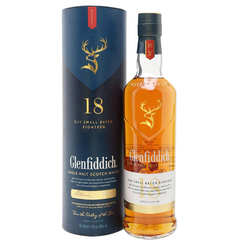 Glenfiddich 18 Year Old Our Small Batch Eighteen Single Malt Whisky