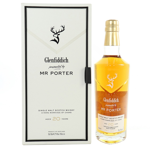 Glenfiddich 20 Year Old Mr. Porter Single Malt Whisky