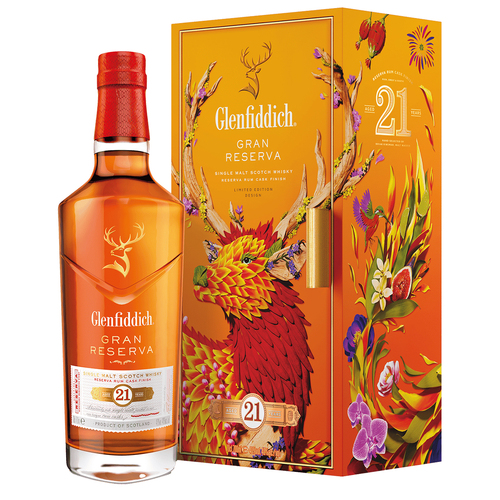 Glenfiddich 21 Year Old Gran Reserva Lunar New Year 2024