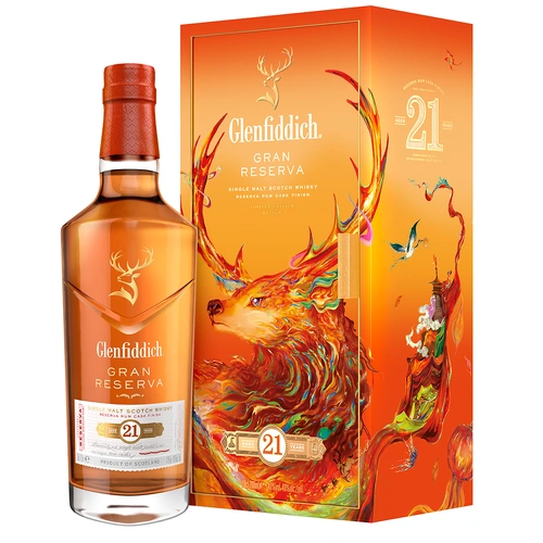 Glenfiddich 21 Year Old Gran Reserva Lunar New Year 2025