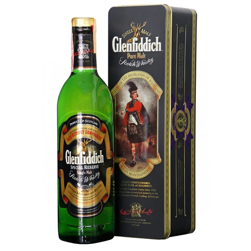 Glenfiddich Clan Montgomerie of The Highlands 1990s Single Malt Whisky 750ml