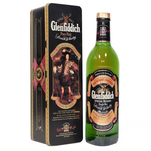 Glenfiddich Clan Murray of The Highlands 1980s Single Malt Whisky