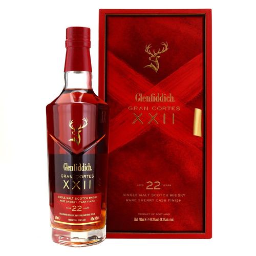 Glenfiddich 22 Year Old Gran Cortes Single Malt Whisky