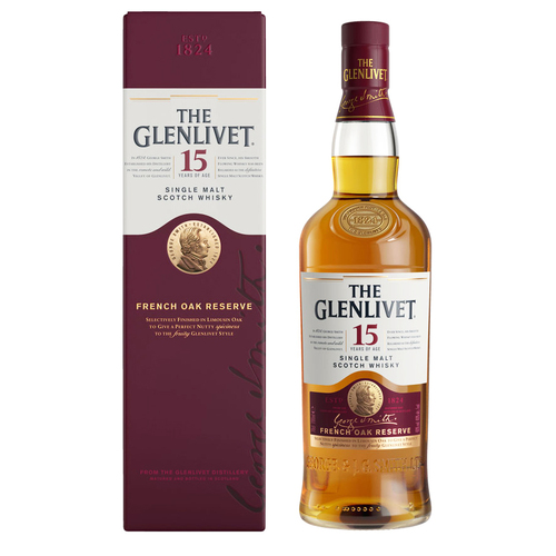 Glenlivet 15 Year Old French Oak Reserve Single Malt Whisky