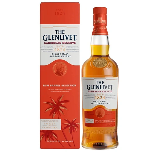 Glenlivet Caribbean Reserve Rum Barrel Selection Single Malt Whisky
