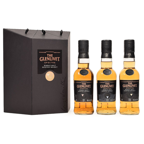 Glenlivet Spectra Single Malt Whisky Set 3x 200ml