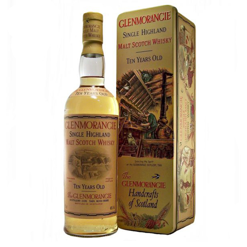 Glenmorangie 10 Year Old Gift Tin Old Release Single Malt Whisky