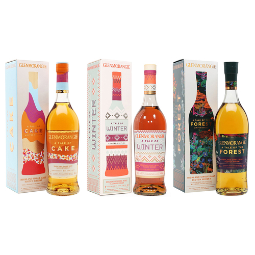 Glenmorangie A Tale Collection Limited Editions Bundle