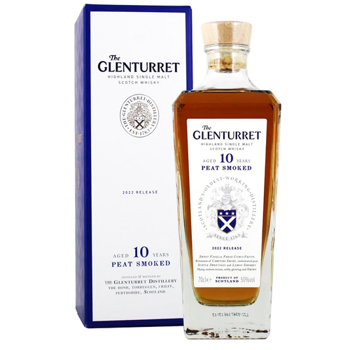 Glenturret 10 Year Old Peat Smoked 2022 Release Single Malt Whisky
