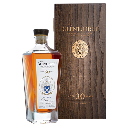Glenturret 30 Year Old 2022 Release Single Malt Whisky