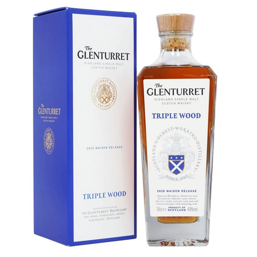 Glenturret Triple Wood 2020 Maiden Release Single Malt Whisky