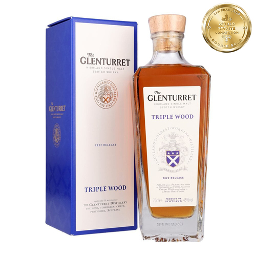 Glenturret Triple Wood 2022 Release Single Malt Whisky