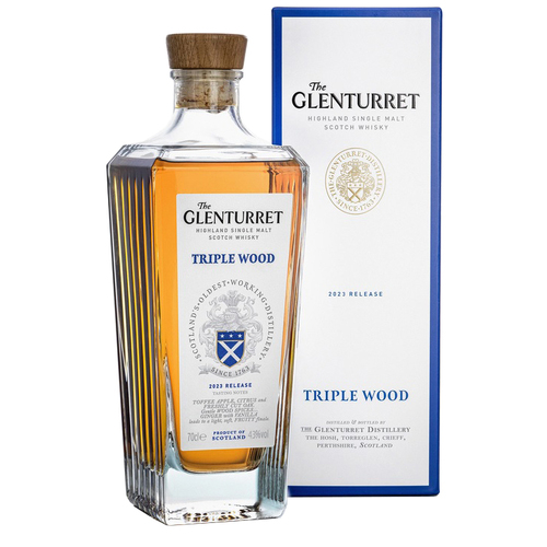 Glenturret Triple Wood 2023 Release Single Malt Whisky