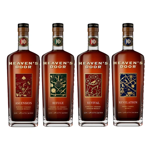 Heaven’s Door Kentucky Straight Bourbon Whiskey X4 Bundle
