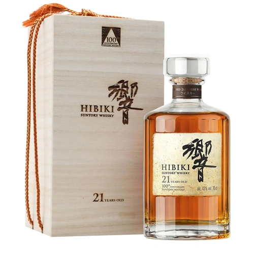 Hibiki 21 Year Old Mizunara 100th Anniversary Limited Edition Japanese Whisky