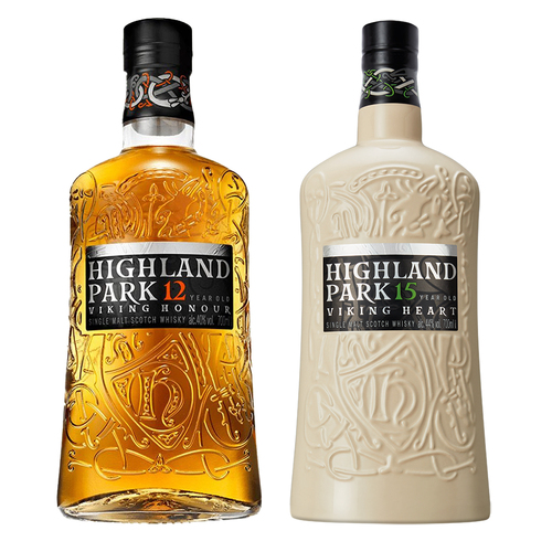 Highland Park 12 Year Old and 15 Year Old Single Malts
