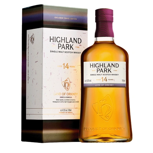 Highland Park 14 Year Old Land of Orkney Single Malt Whisky