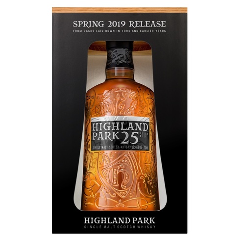 Highland Park 25 Year Old 2019 Release Single Malt Whisky