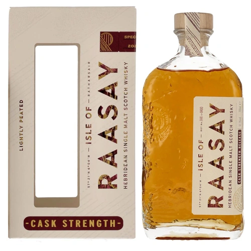 Isle of Raasay Cask Strength Limited Edition 2024 Lightly Peated