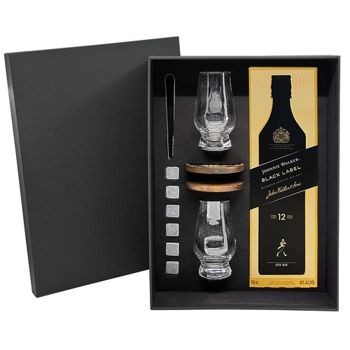 Johnnie Walker Black Label 12 Year Old 2025 Release Gift Box