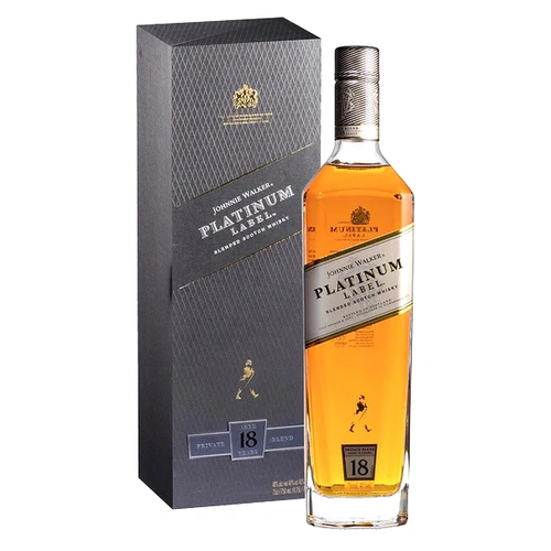 Johnnie Walker Platinum Label 18 Year Old Duty Free Version 750ml