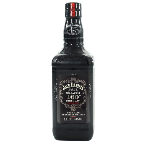 Jack Daniel's Mr Jack's 160th Birthday 1L Sour Mash Tennessee Whiskey