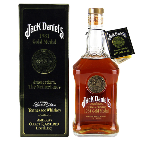 Jack Daniel's 1981 Gold Medal Series Tennessee Whiskey