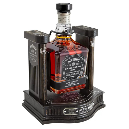 Jack Daniel’s Single Barrel Select Tennessee Whiskey with Wooden Cradle