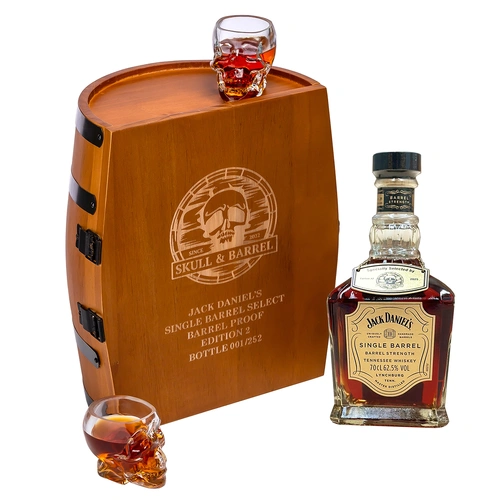 Jack Daniel’s Barrel Strength Skull & Barrel Edition 2 Single Barrel