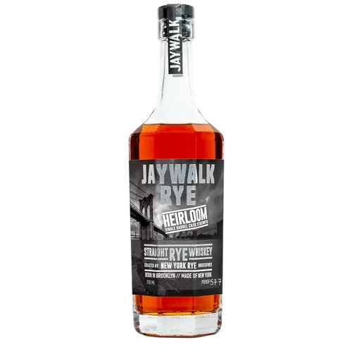 Jaywalk Rye Heirloom Single Barrel Cask Strength New York Rye Whiskey