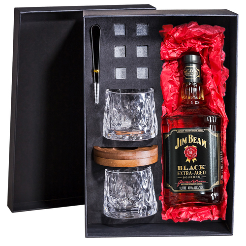 Jim Beam Black Extra-Aged Gift Box