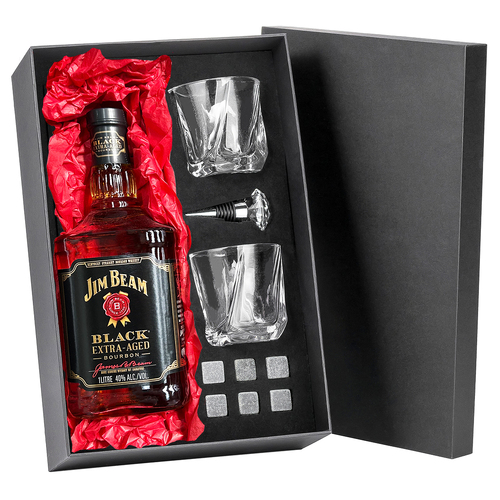 Jim Beam Black Extra-Aged Gift Box