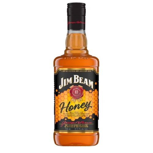 Jim Beam Honey Kentucky Straight Bourbon Whiskey 750ml