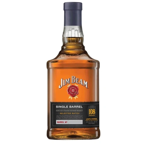 Jim Beam Single Barrel Selected Batch 108 Proof 750ml