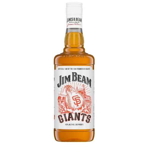 Jim Beam San Francisco Giants Kentucky Straight Bourbon Whiskey