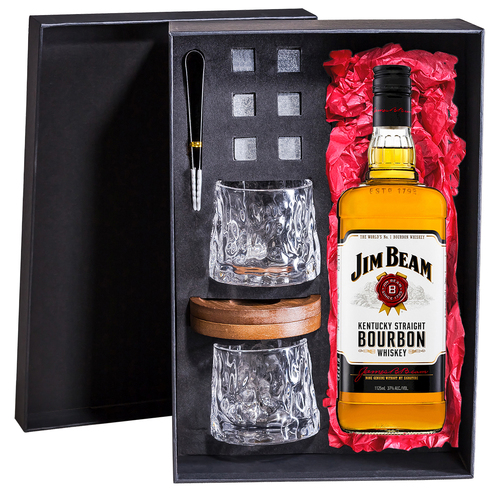 Jim Beam White Label Gift Box