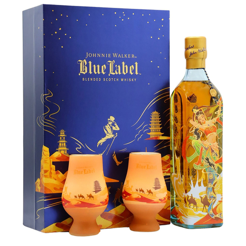 Johnnie Walker Blue Label Dunhuang Limited Edition 500ml Gift Set