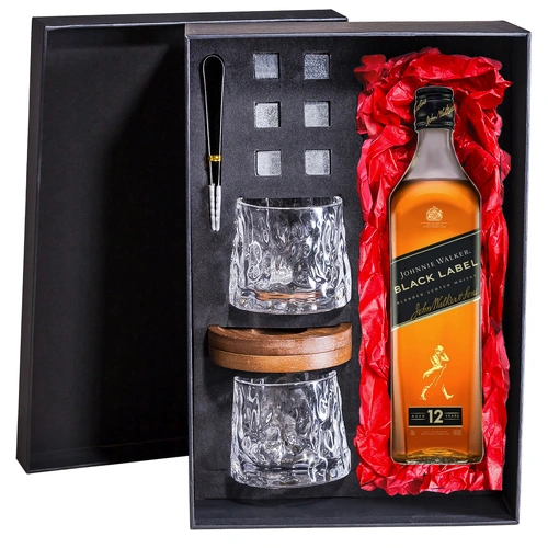 Johnnie Walker Black Label 12 Year Old Gift Box