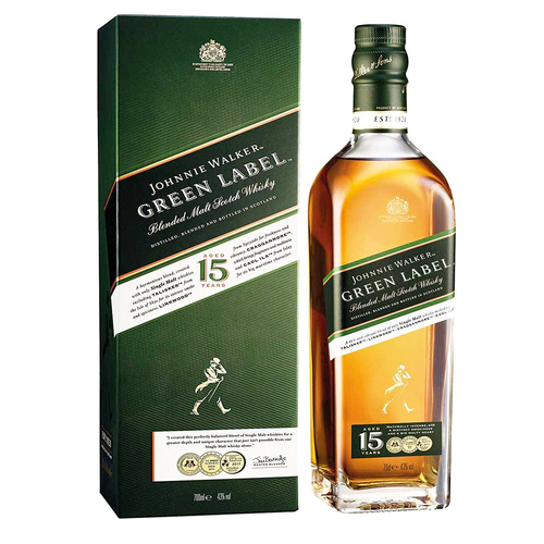 Johnnie Walker Green Label 15 Year Old Blended Scotch Whisky