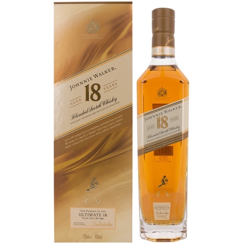 Johnnie Walker Ultimate 18 Year Old Blended Scotch Whisky