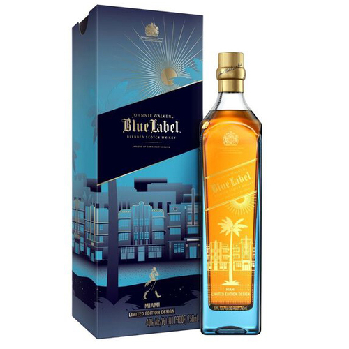 Johnnie Walker Blue Label Miami Edition Scotch Whisky