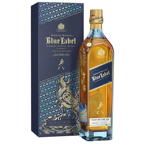 Johnnie Walker Blue Label Year of the Ox Scotch Whisky 750ml