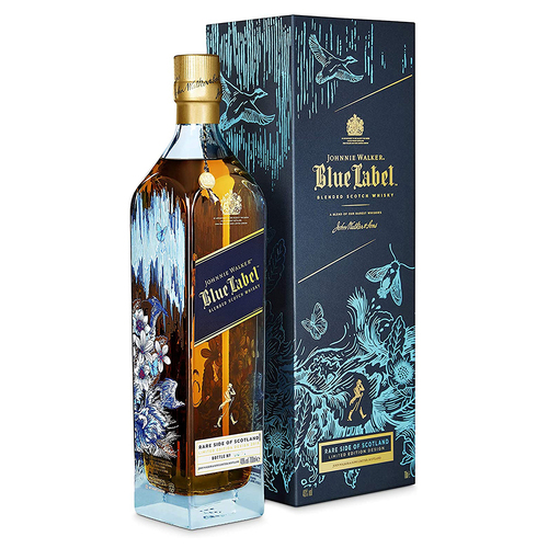 Johnnie Walker Blue Label Rare Side of Scotland Scotch Whisky