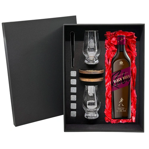 Johnnie Walker Black Ruby Gift Box