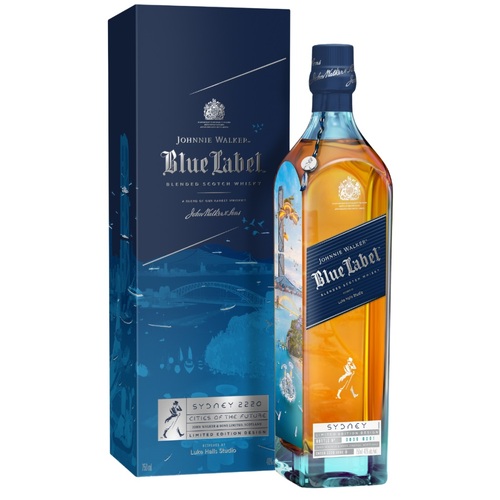 Johnnie Walker Blue Label Sydney Cities Of The Future Limited Edition Whisky