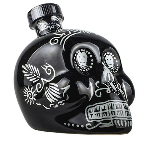 KAH Ceramic Skull Añejo Tequila